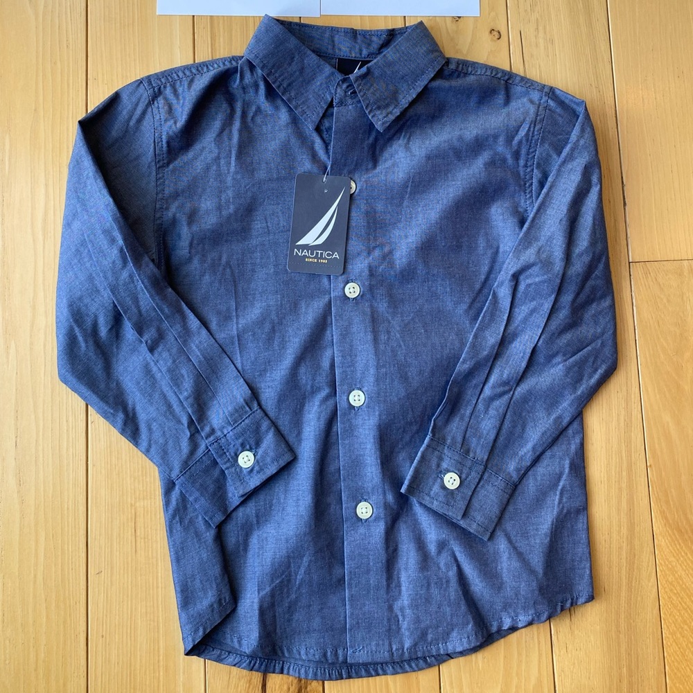 4T Nautica button up. NWT.